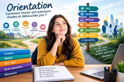 Orientation : comment choisir son parcours études et débouchés pro