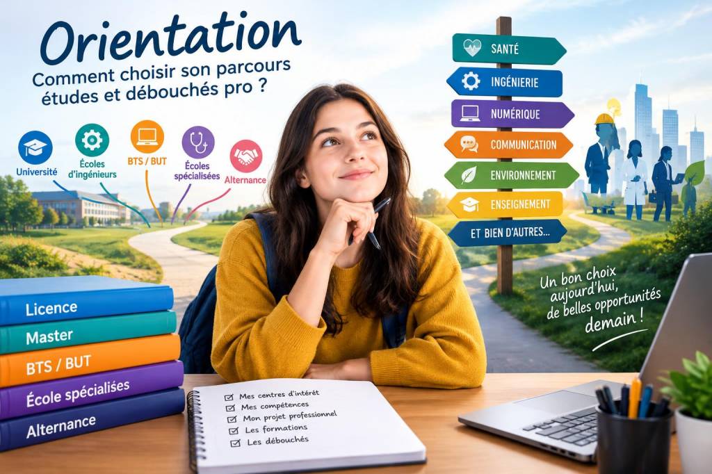 Orientation : comment choisir son parcours études et débouchés pro